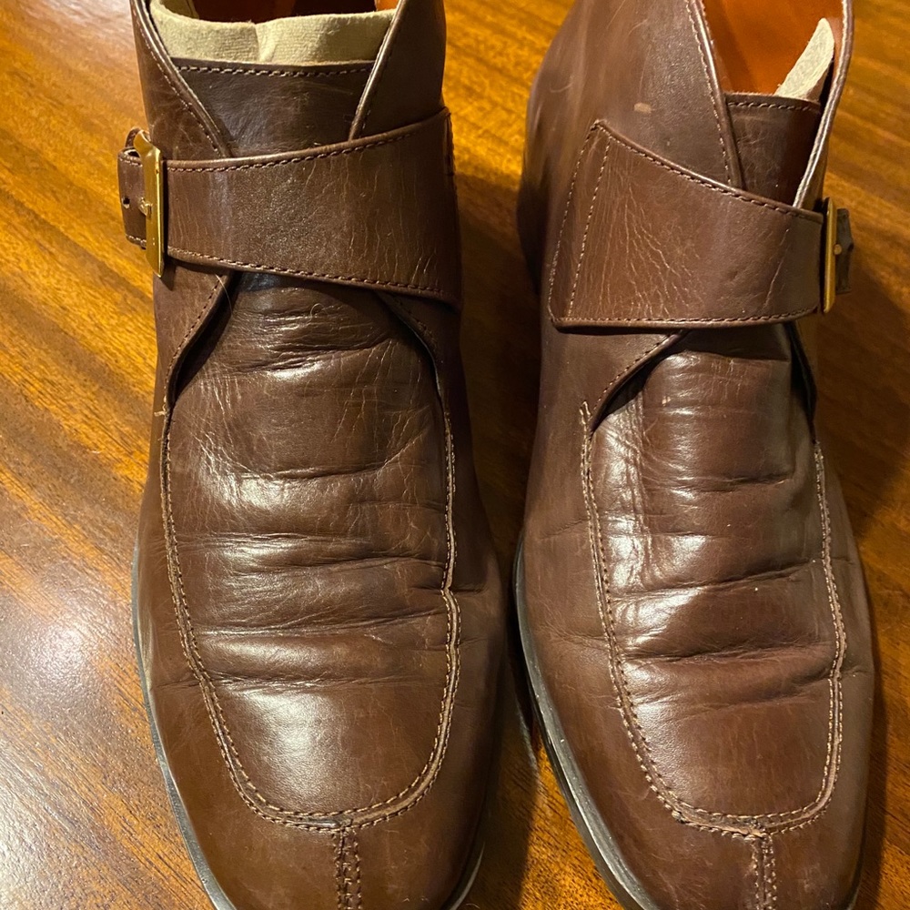 Etienne Aigner Brown Booties Sz 7.5M GUC 😊😊